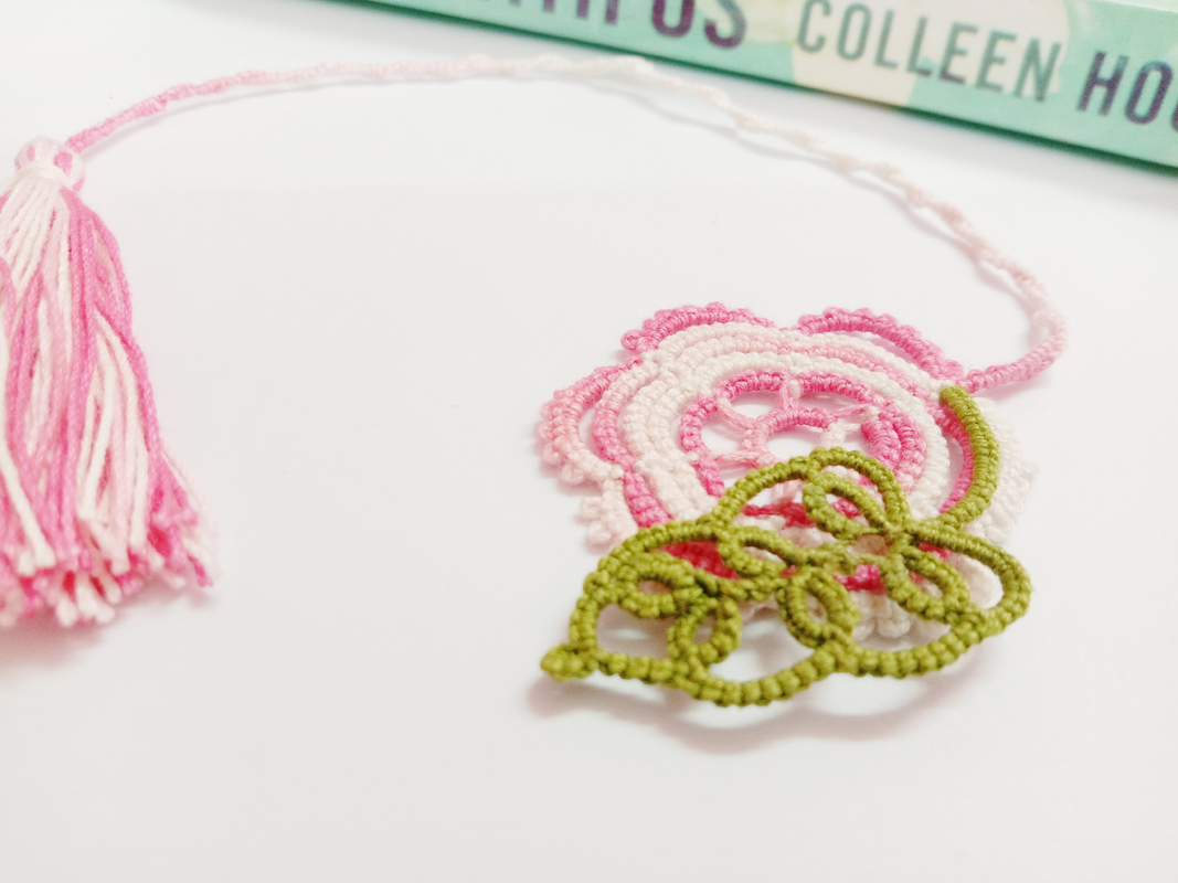 Handmadetatting Book mark