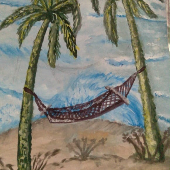 Painting Sea Beach (hand-painted)
without frame